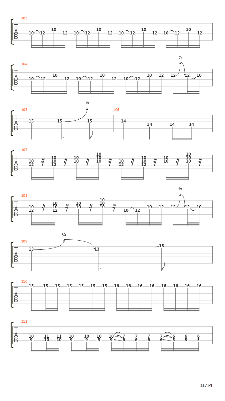 Soil吉他谱