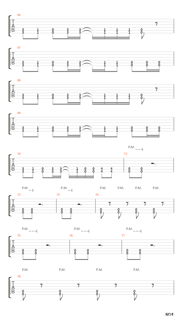 Soil吉他谱