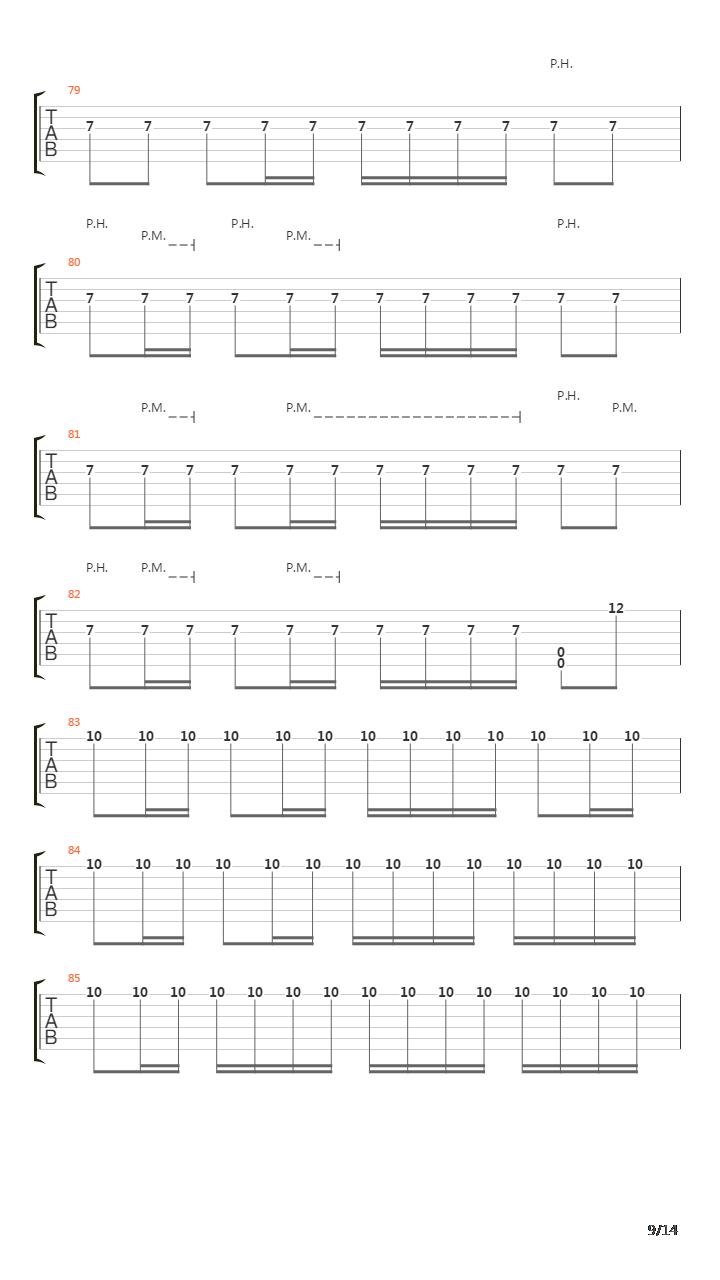 Soil吉他谱