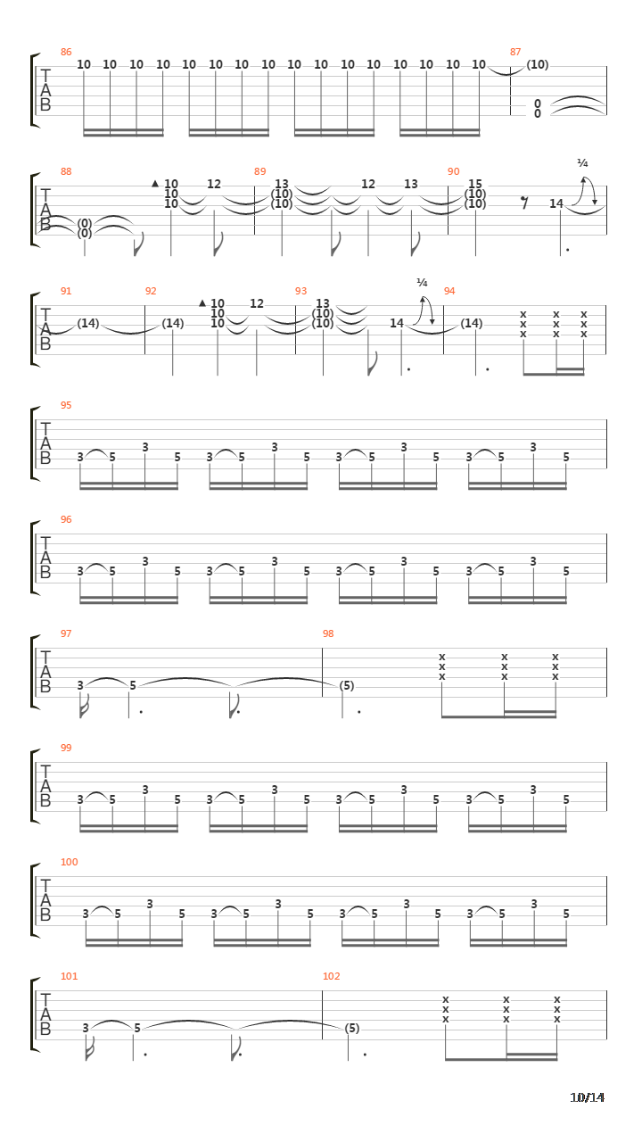 Soil吉他谱