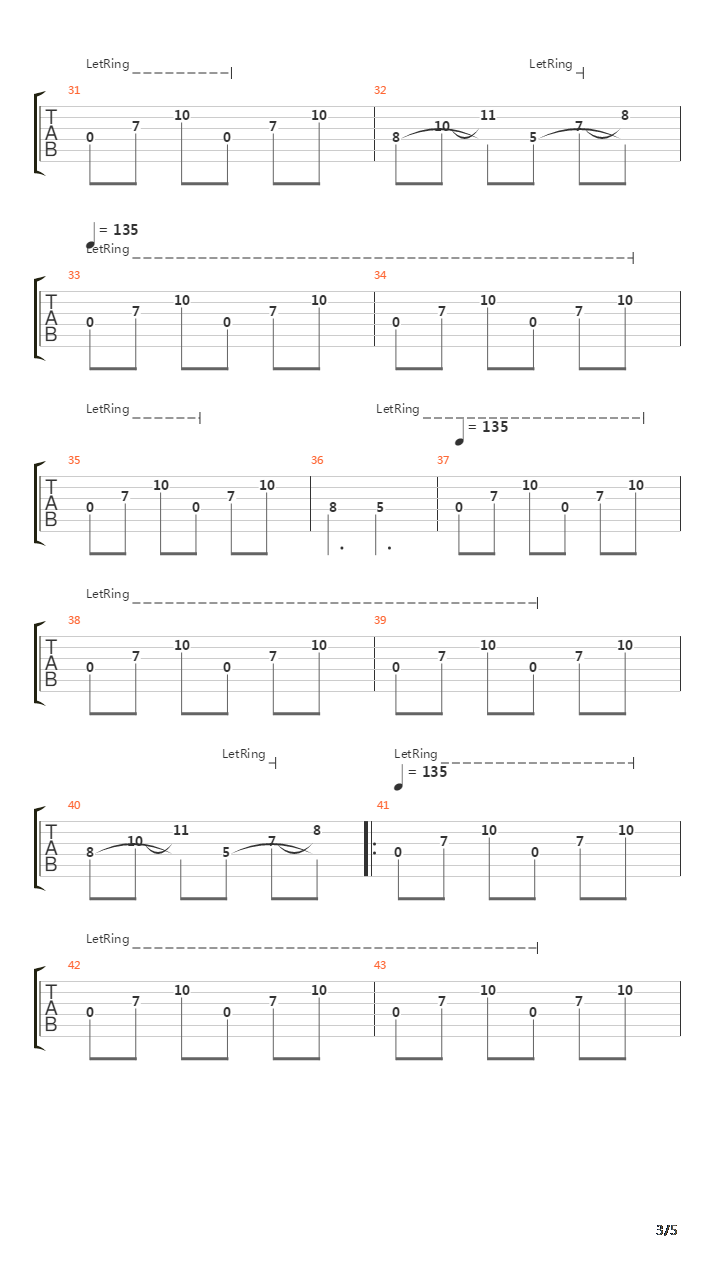 Streamline吉他谱