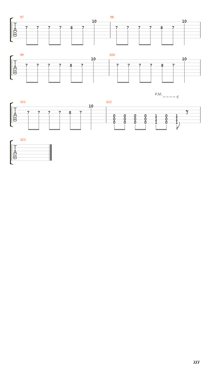 Suite Pee吉他谱