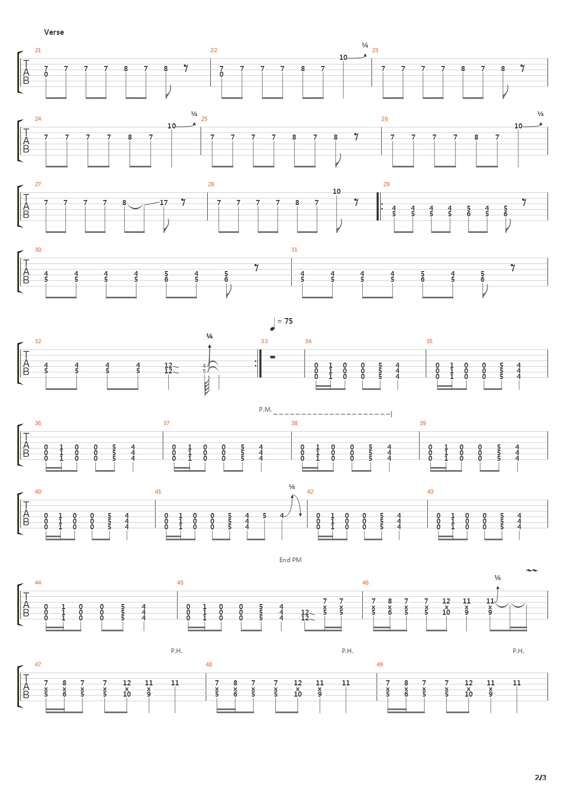 Suite Pee吉他谱