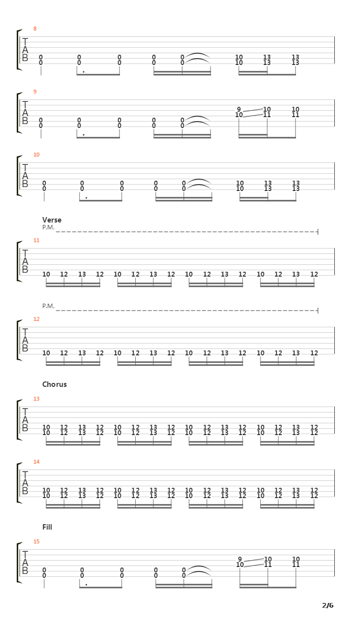 X吉他谱