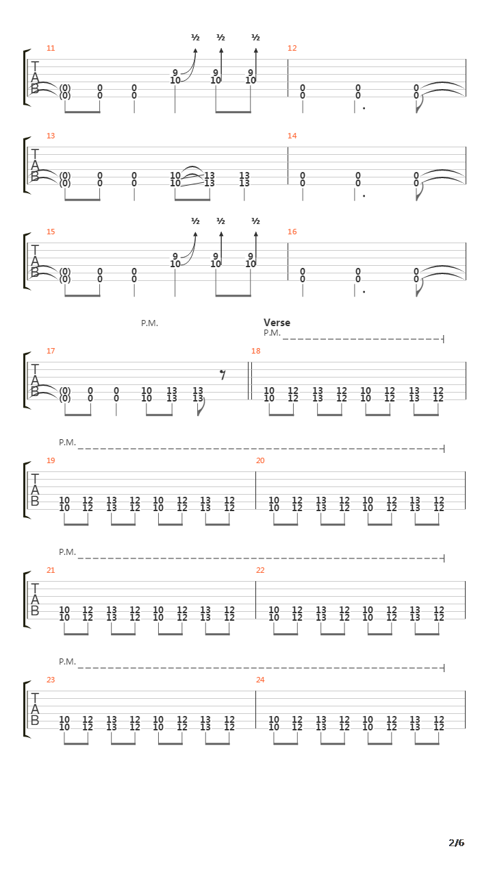 X吉他谱