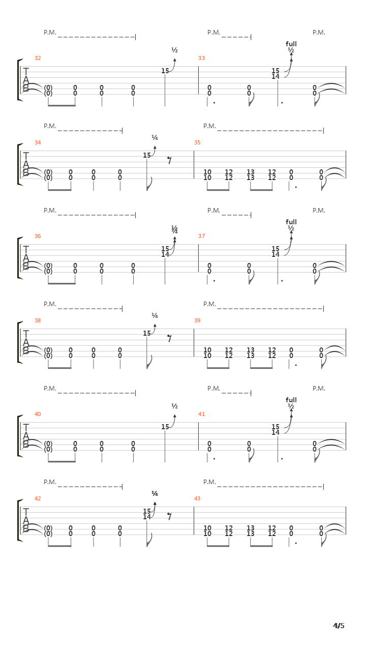 X吉他谱