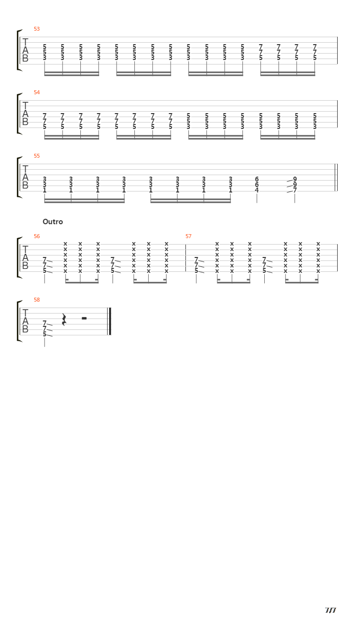 Liar吉他谱