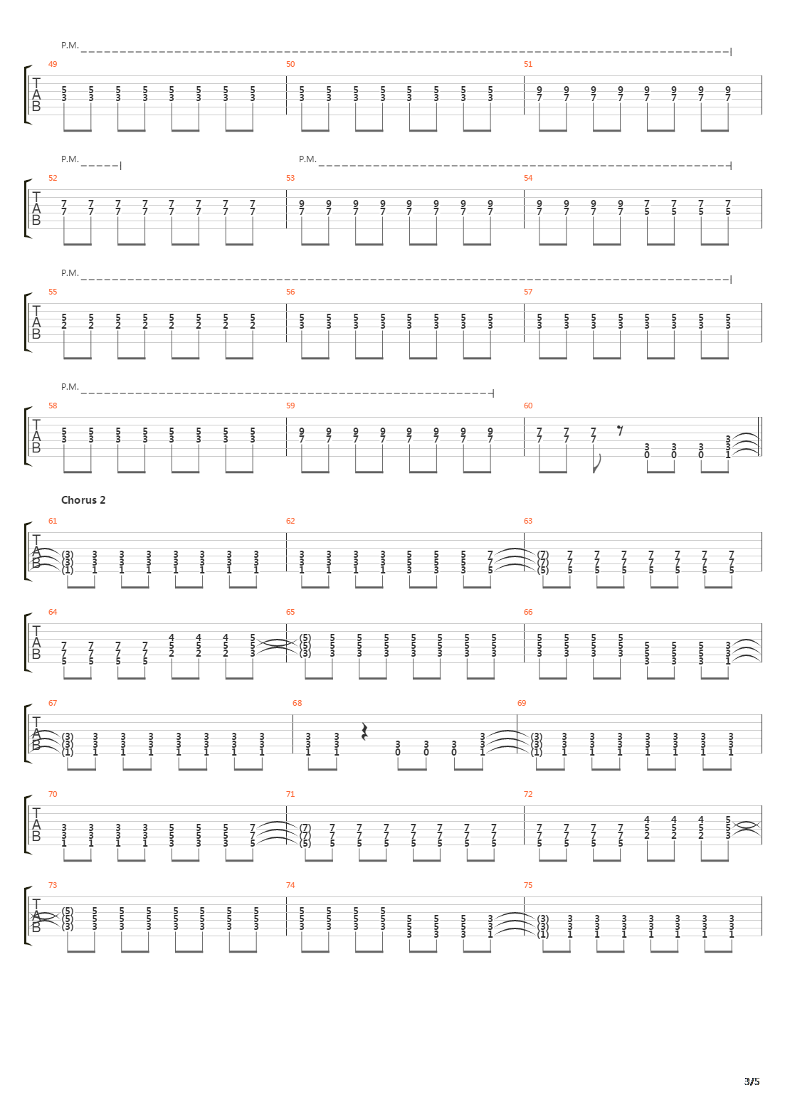 Miami吉他谱