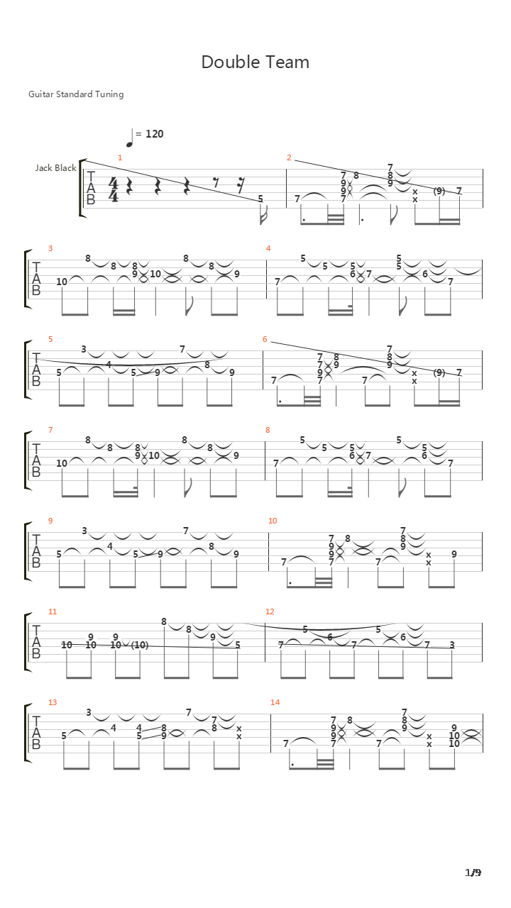 Double Team吉他谱
