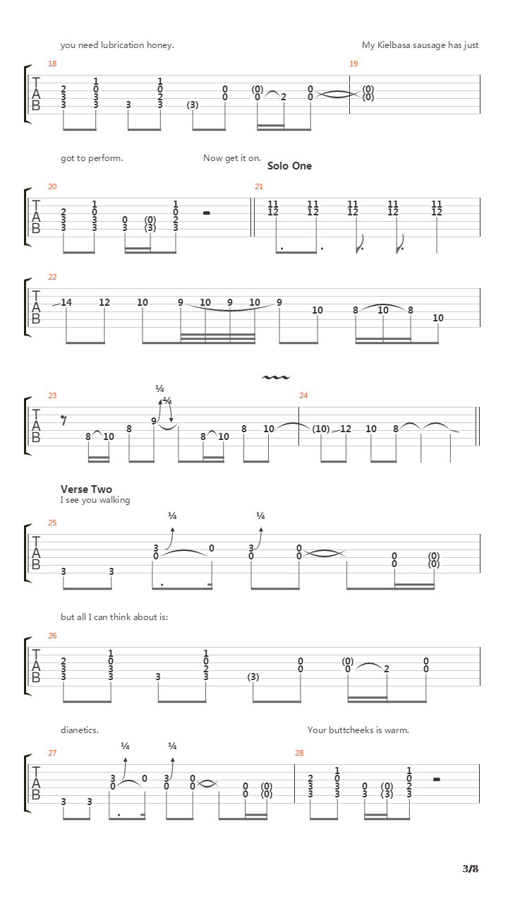 Kielbasa吉他谱