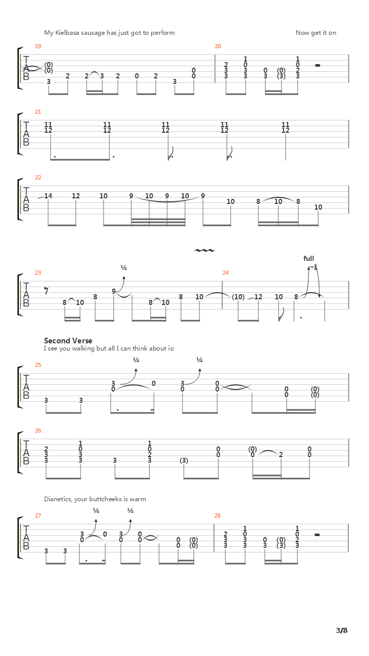 Kielbasa吉他谱