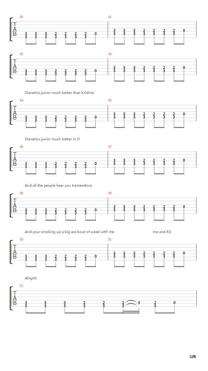 Kielbasa吉他谱