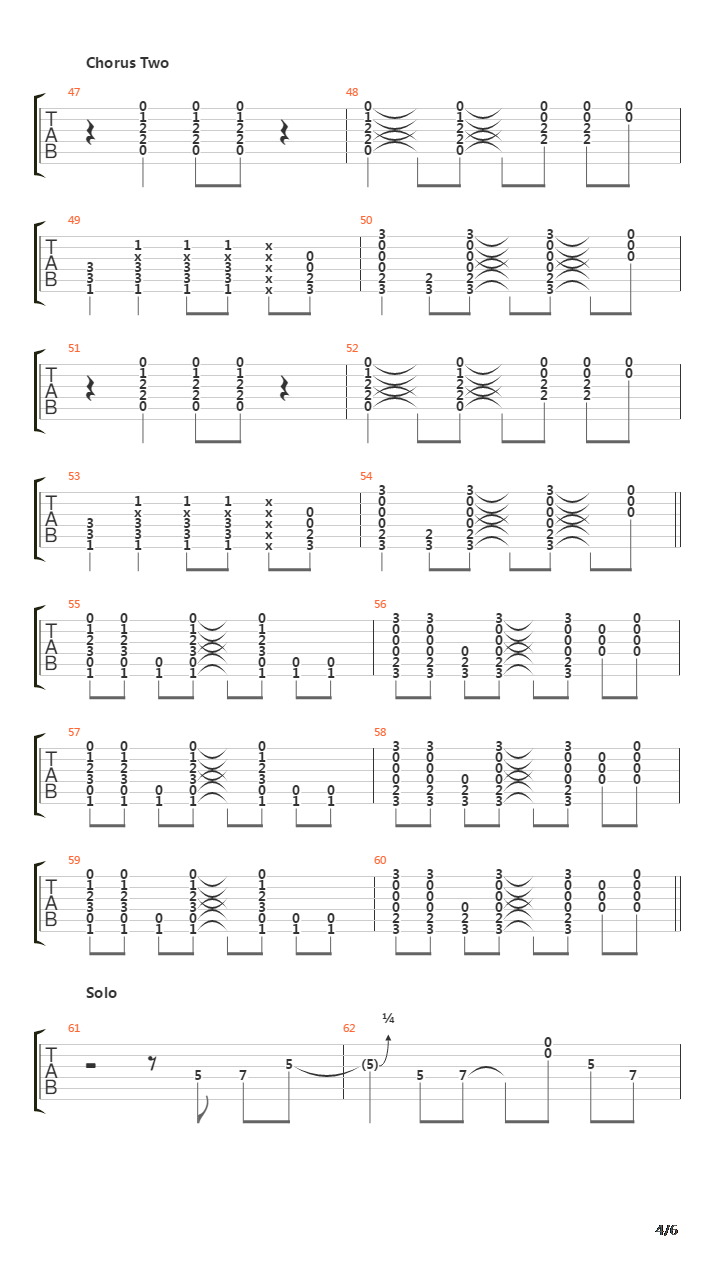 Pod吉他谱