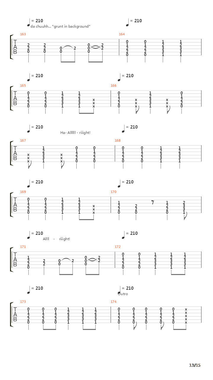 Tribute吉他谱