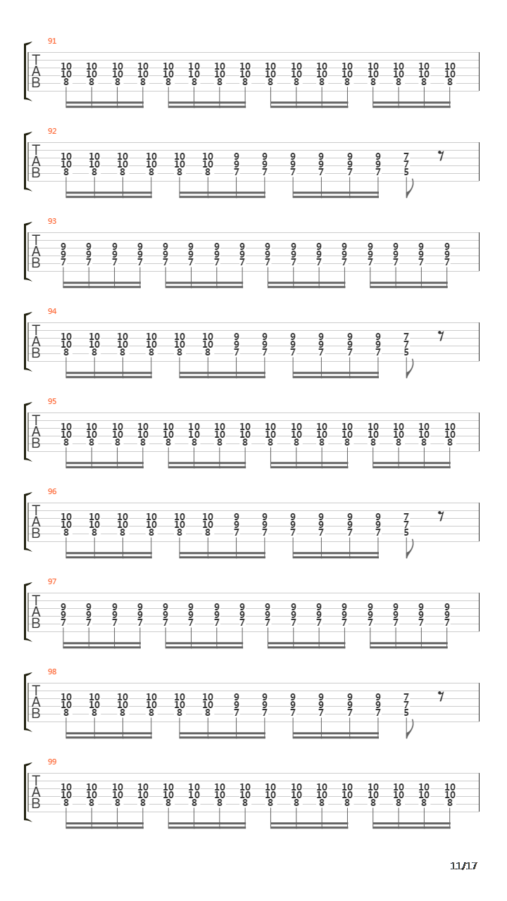 Dnr吉他谱