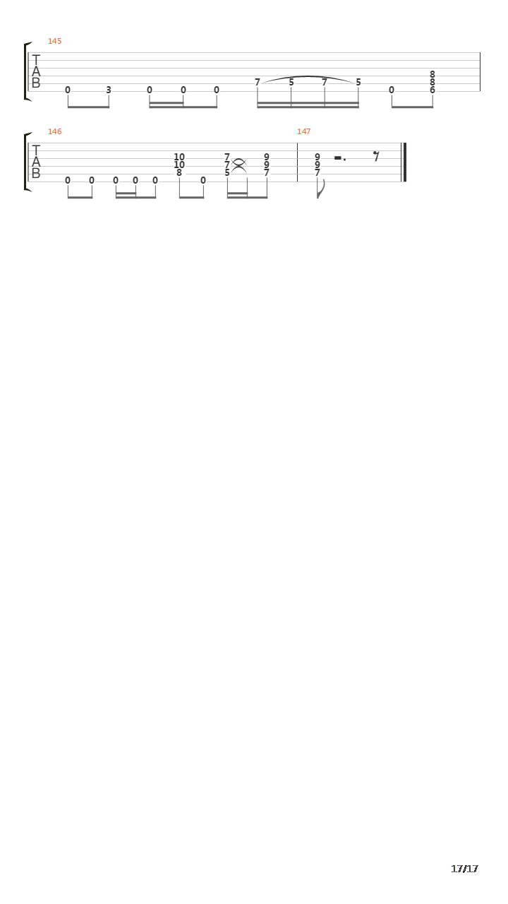 Dnr吉他谱