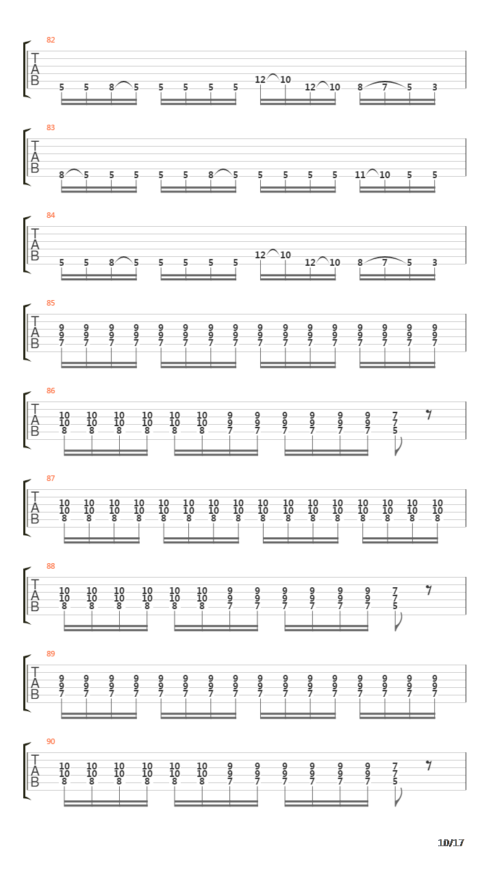 Dnr吉他谱