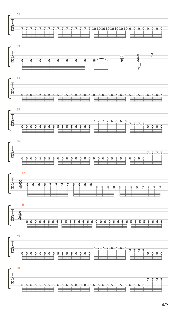 Legions Of Dead吉他谱