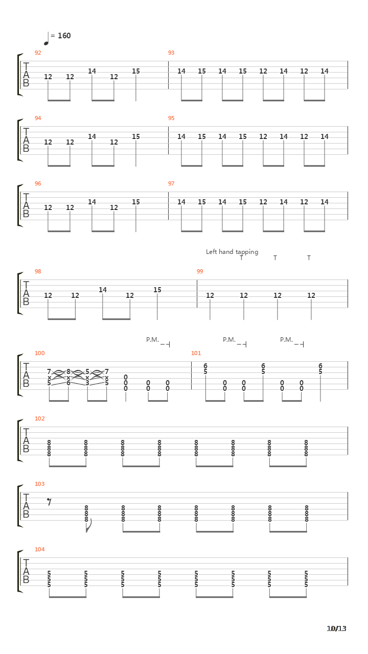 Anatomy吉他谱