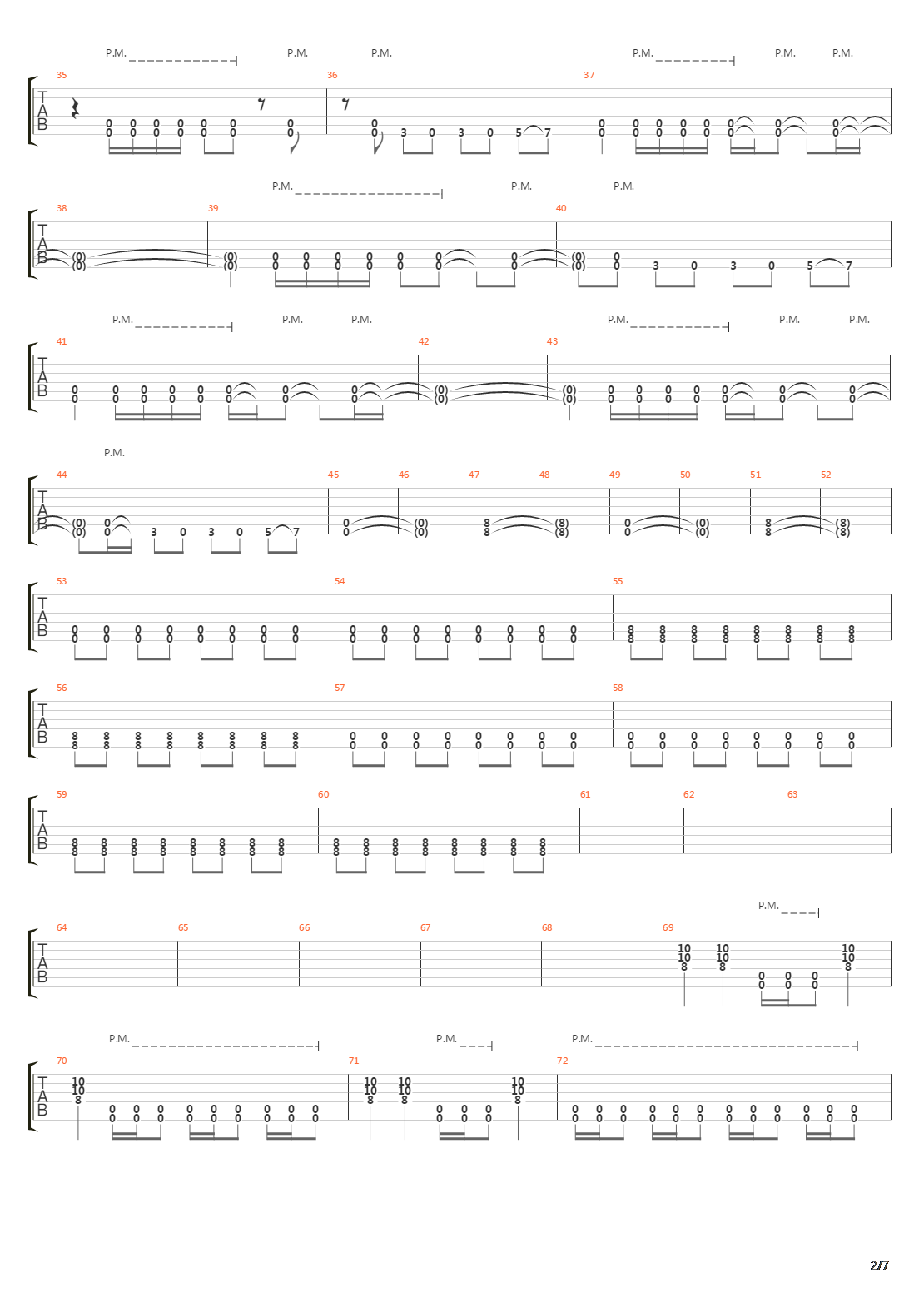 And The Sentence Trails Off吉他谱