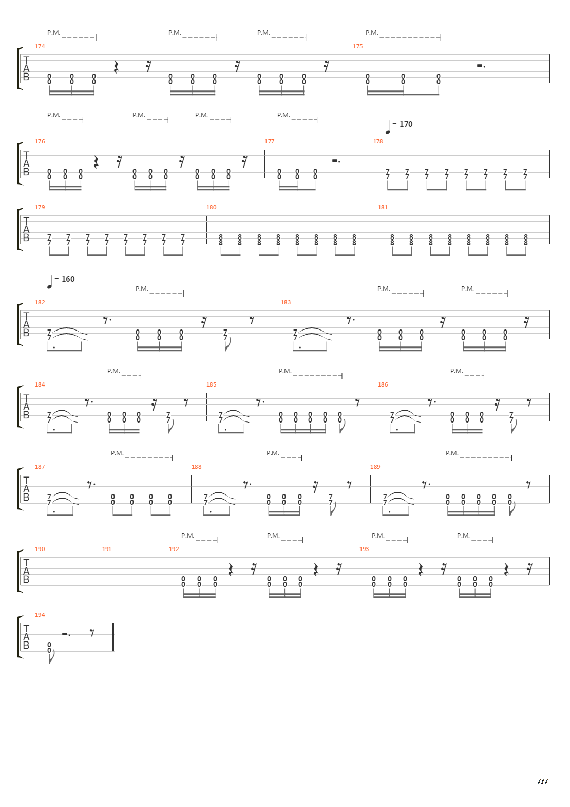 And The Sentence Trails Off吉他谱