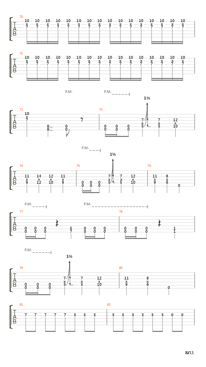 Constance吉他谱