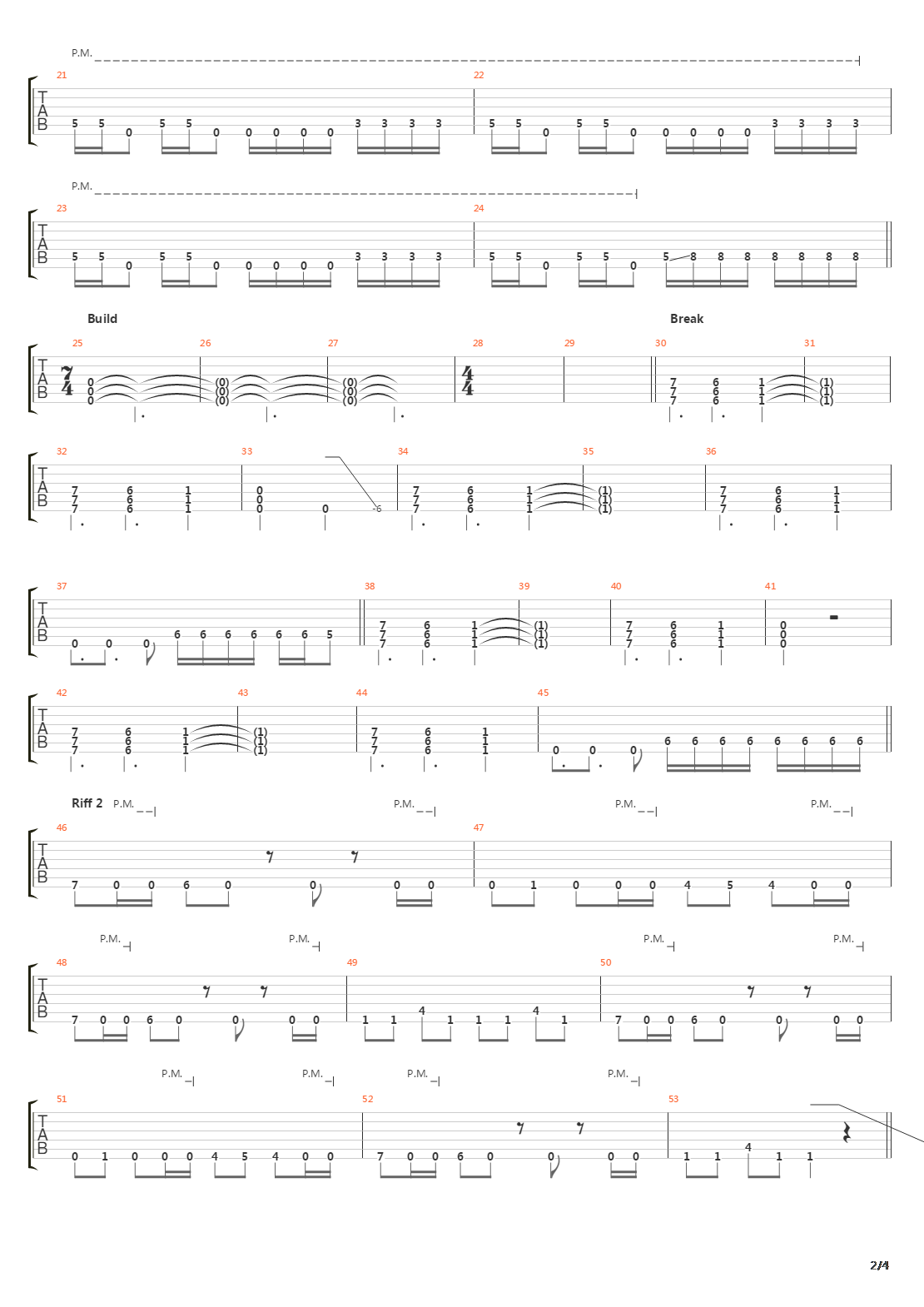 Gloom吉他谱