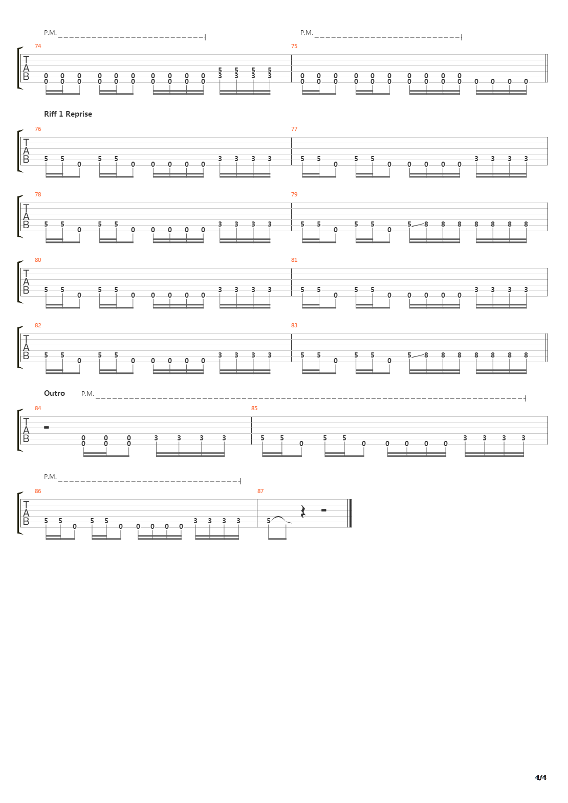 Gloom吉他谱