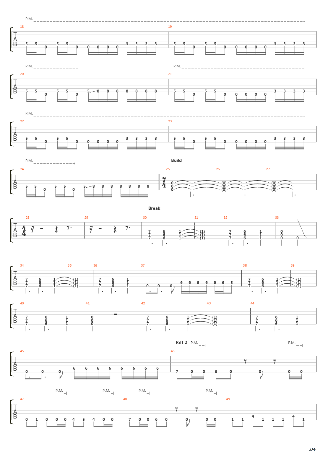 Gloom吉他谱