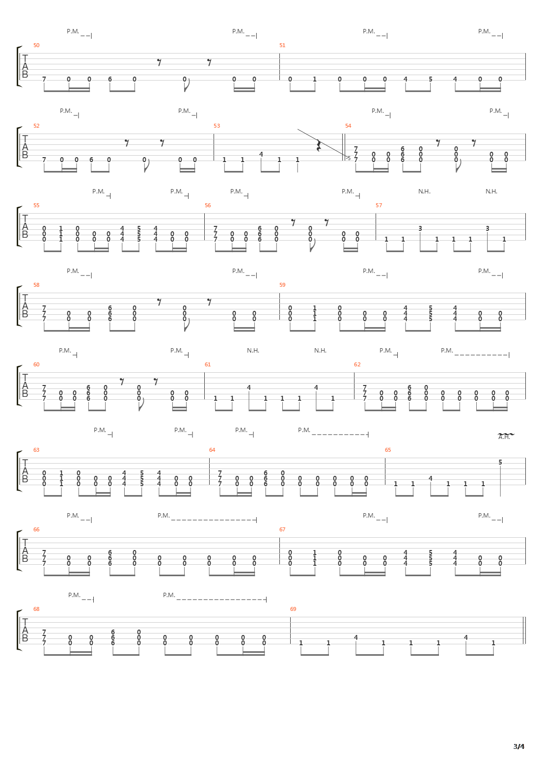 Gloom吉他谱