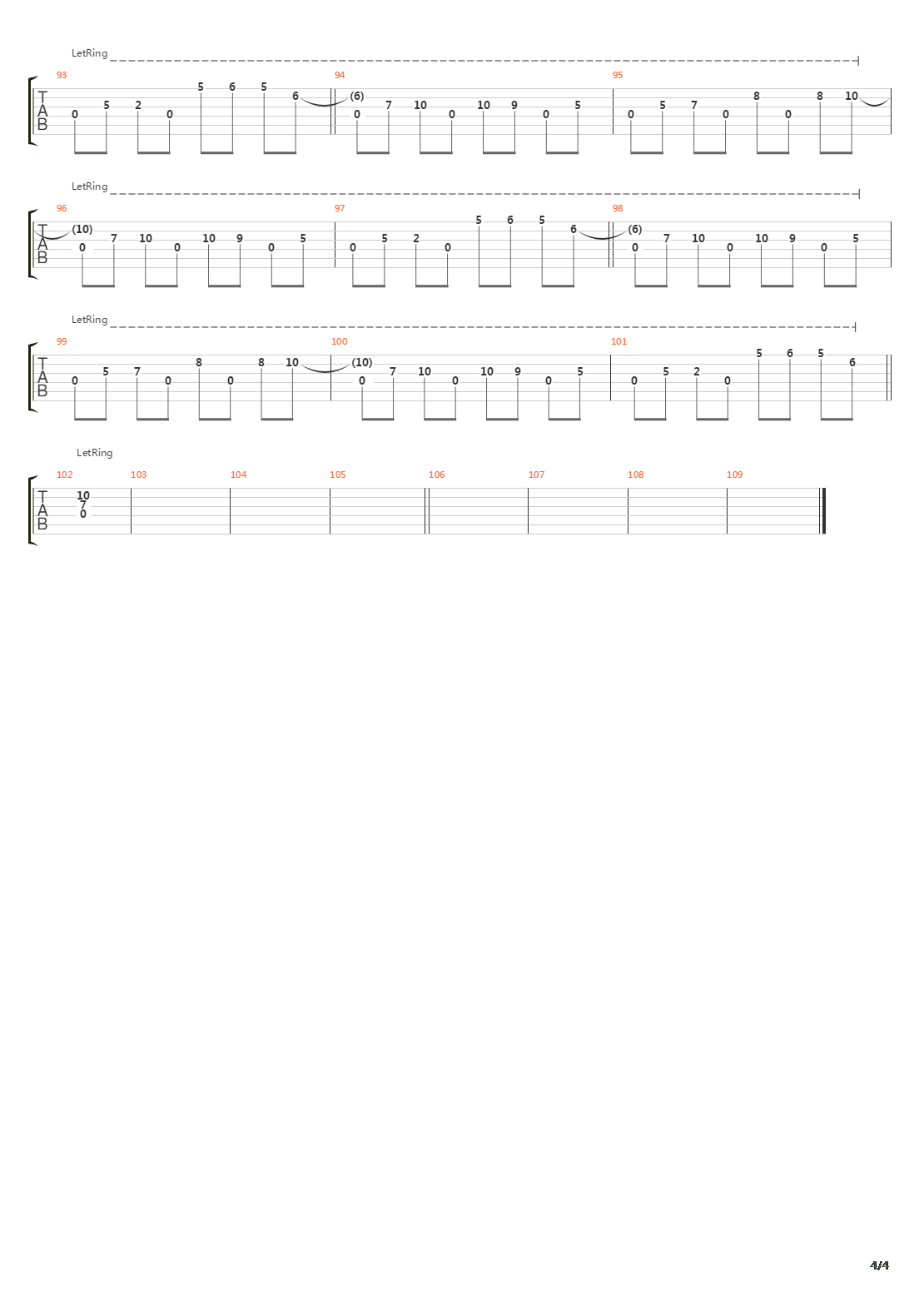 Kansas吉他谱