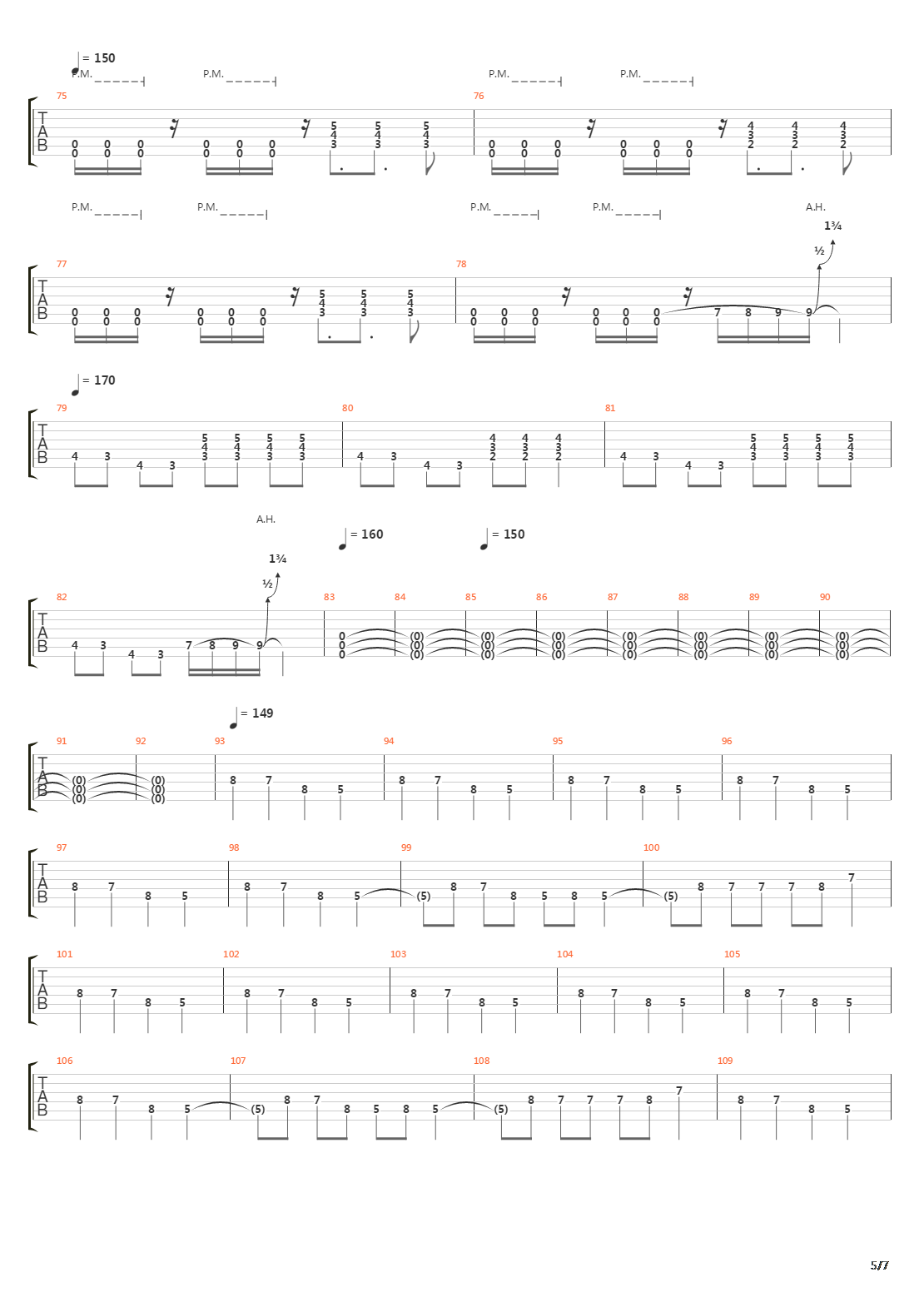 Modeify The Pronunciation吉他谱