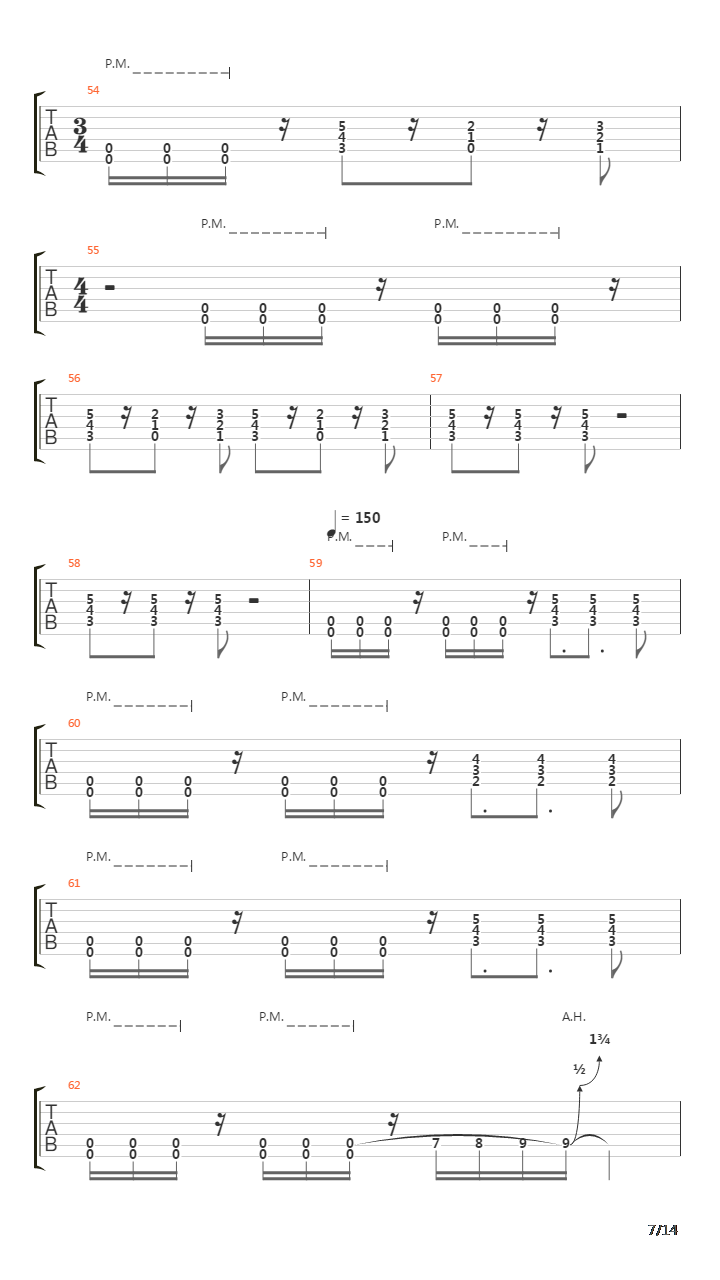 Modeify The Pronunciation吉他谱