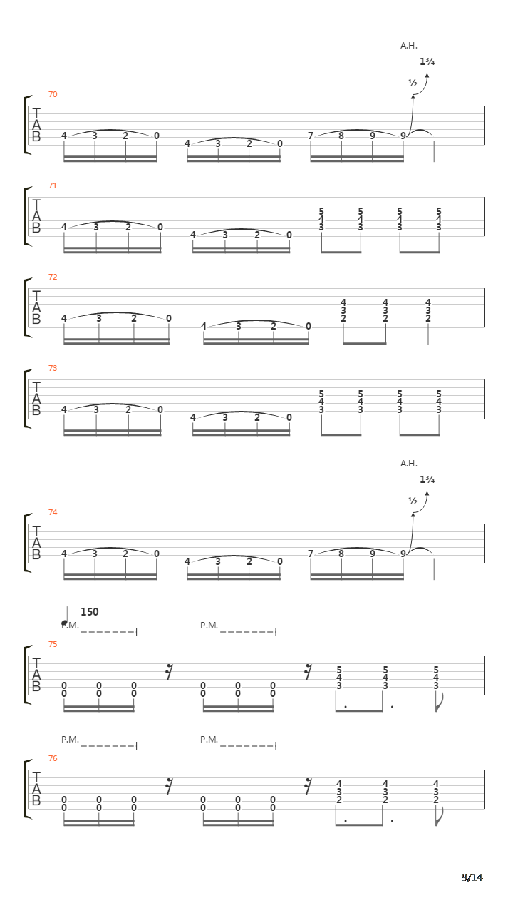 Modeify The Pronunciation吉他谱