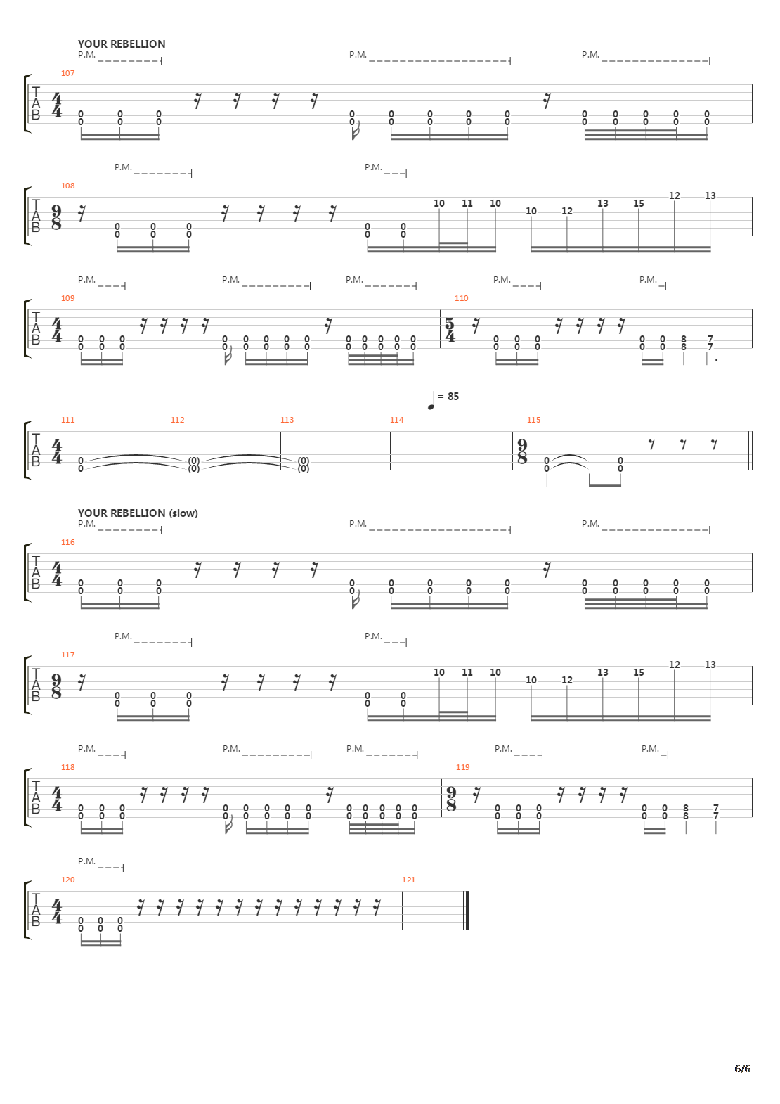 Wapakalypse吉他谱