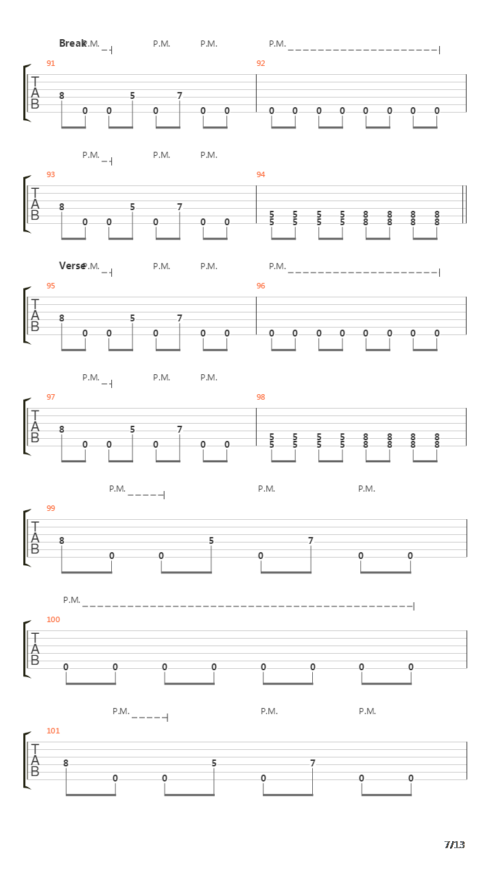 Wapakalypse吉他谱