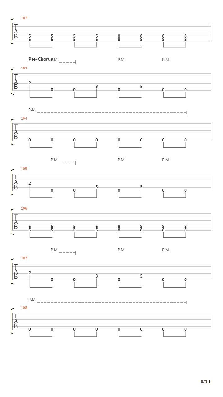 Wapakalypse吉他谱