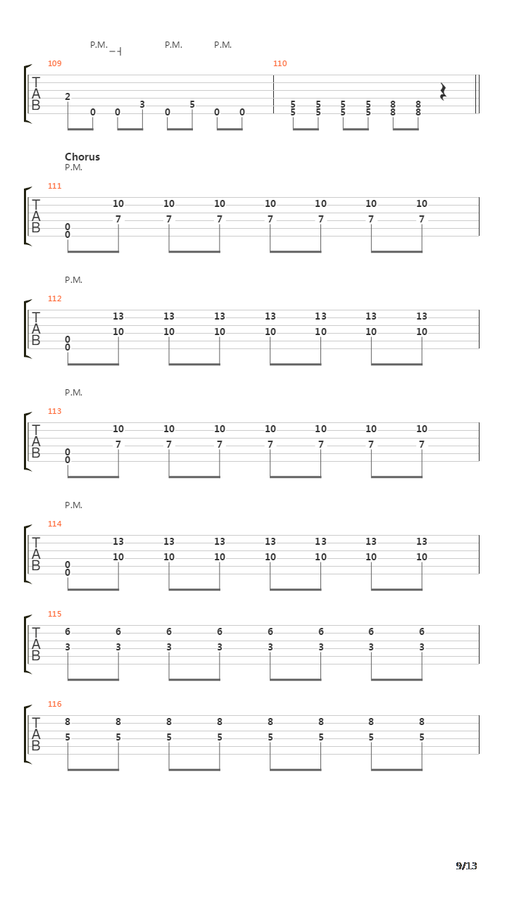 Wapakalypse吉他谱