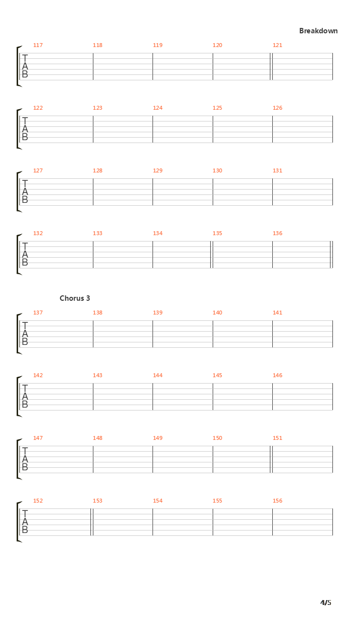 Represent吉他谱