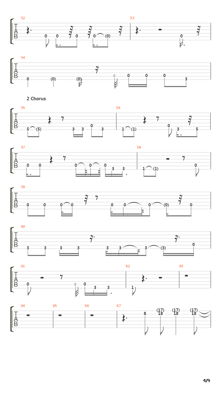 Cassandra吉他谱