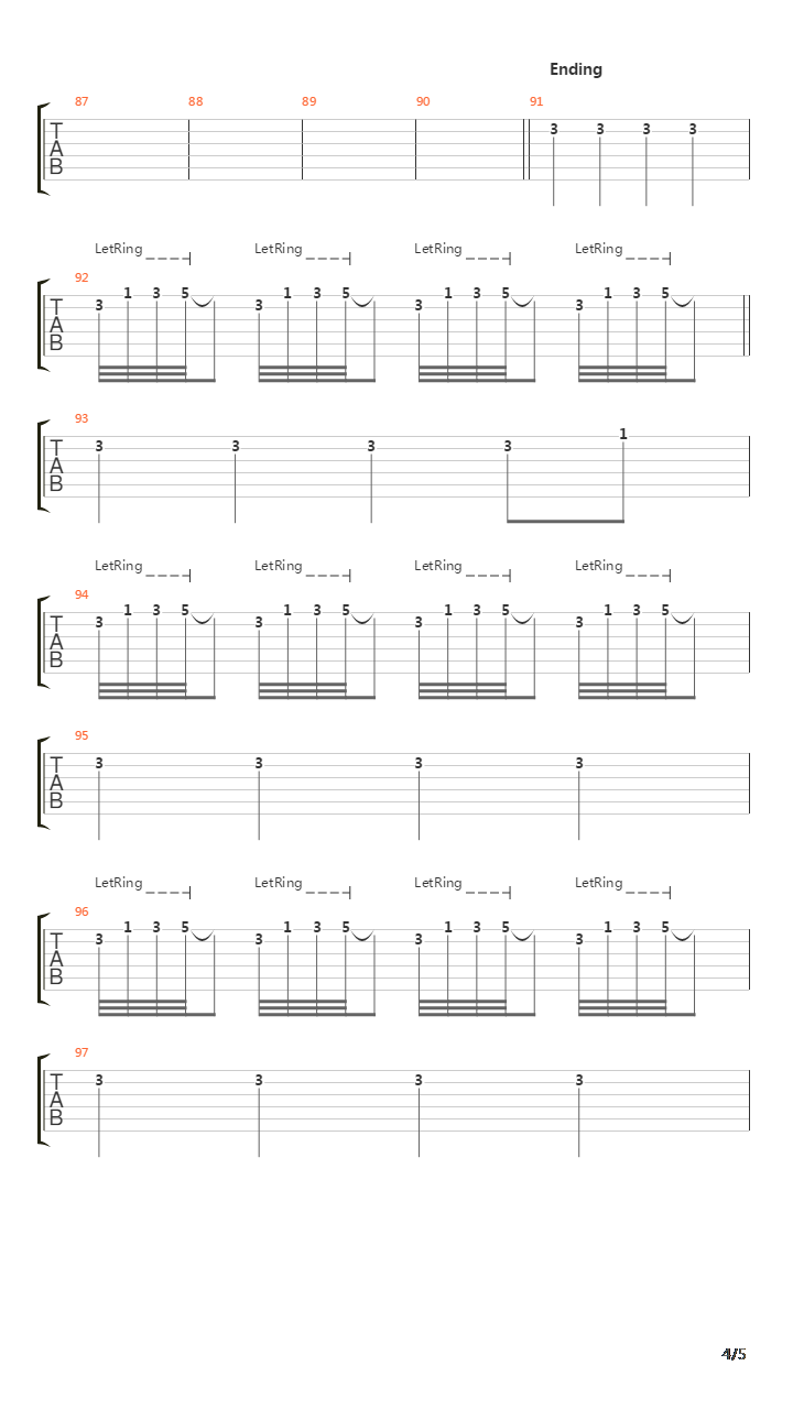 Mre吉他谱