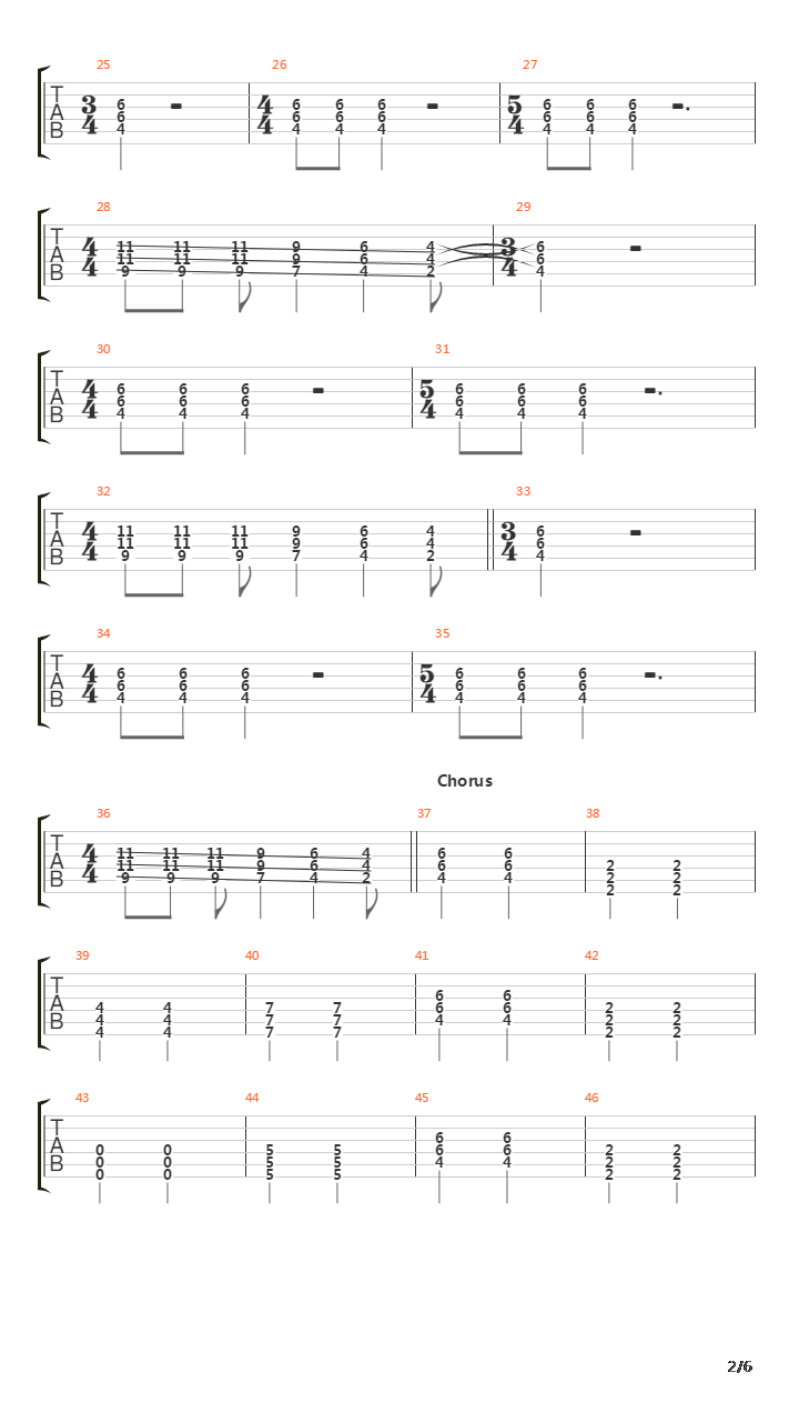 Expectations吉他谱