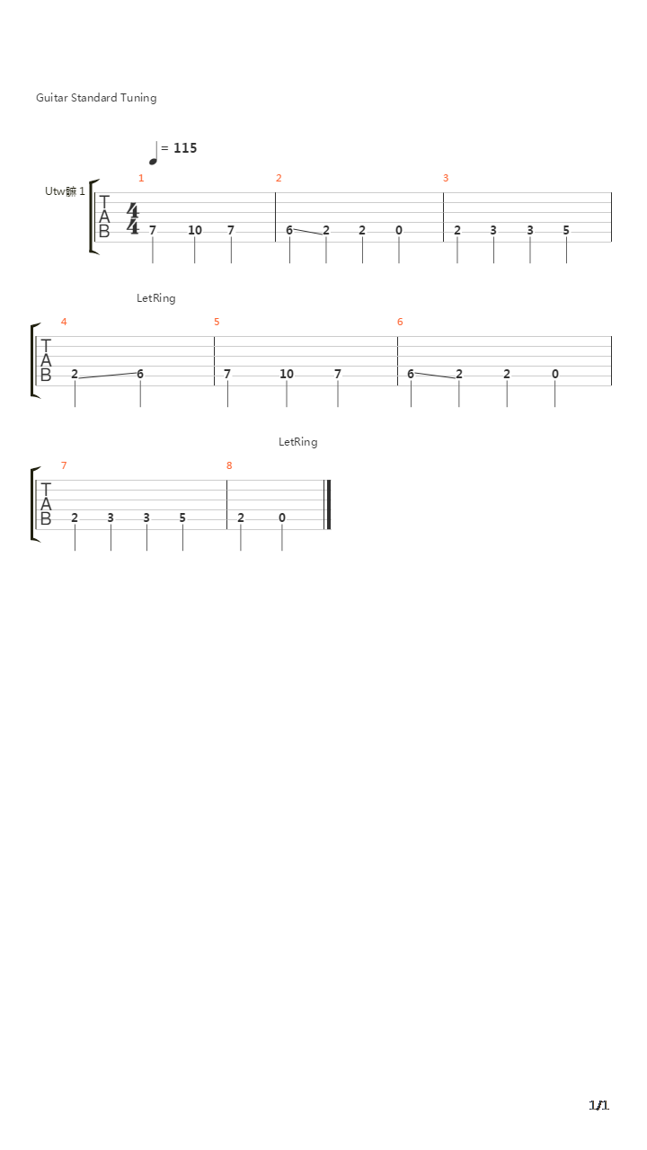 Amanes吉他谱