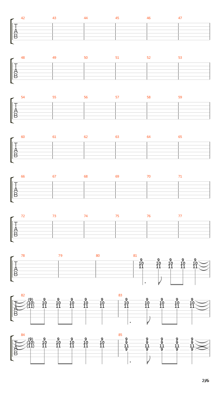 A Torch To End All Torches吉他谱