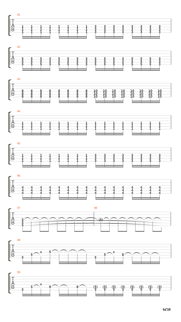 All Thats Left吉他谱