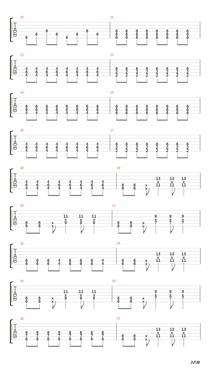 All Thats Left吉他谱