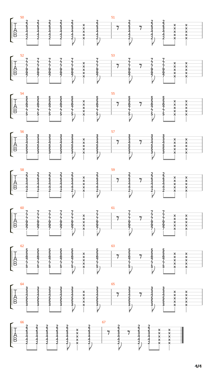 Opaque吉他谱