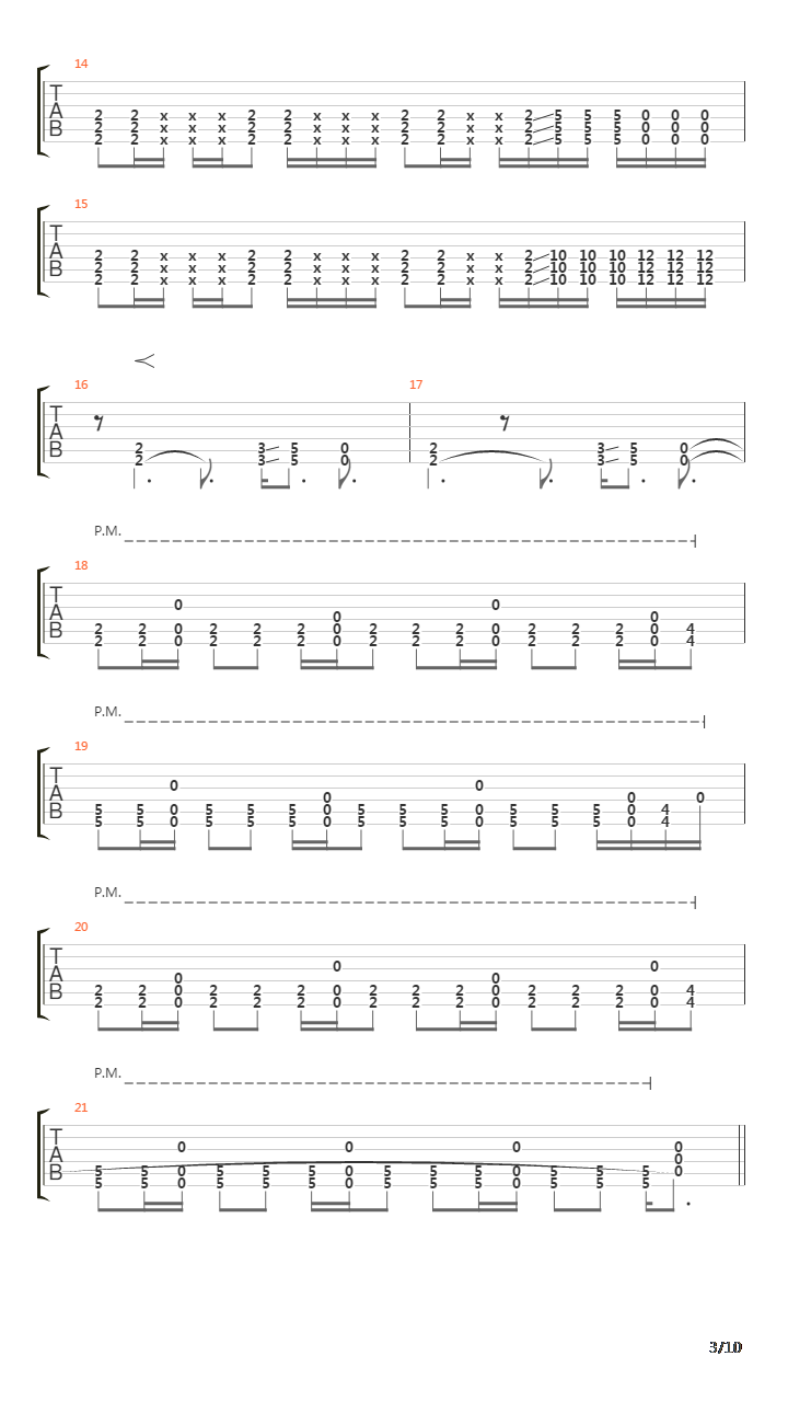 Aenema吉他谱