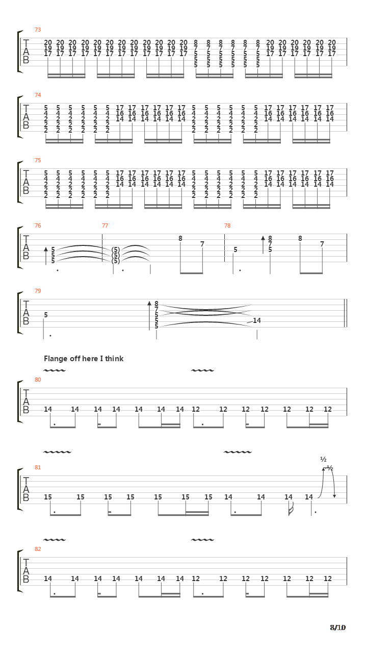 Aenema吉他谱