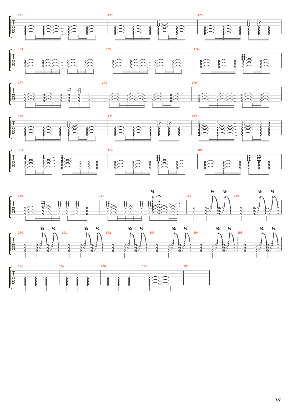 Aenema吉他谱